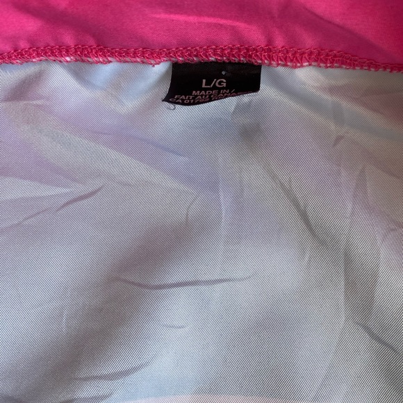 Smirnoff Pink Lemonade Half Zip Pullover Lightweight Windbreaker Bomber Jacket - Picture 2 of 6